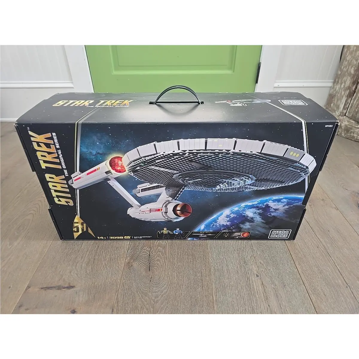 Collector Construction Set Mega Bloks Star Trek Uss Enterprise Ncc 1701 Toys