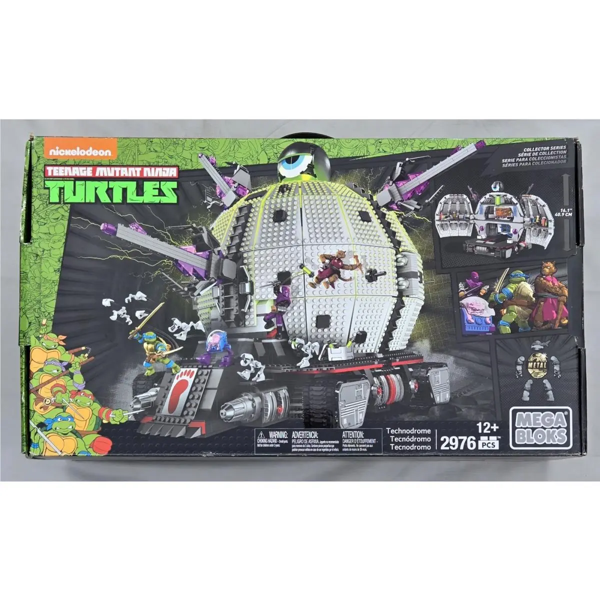 Technodrome Mega Bloks Teenage Mutant Ninja Turtles Tmnt Building Set