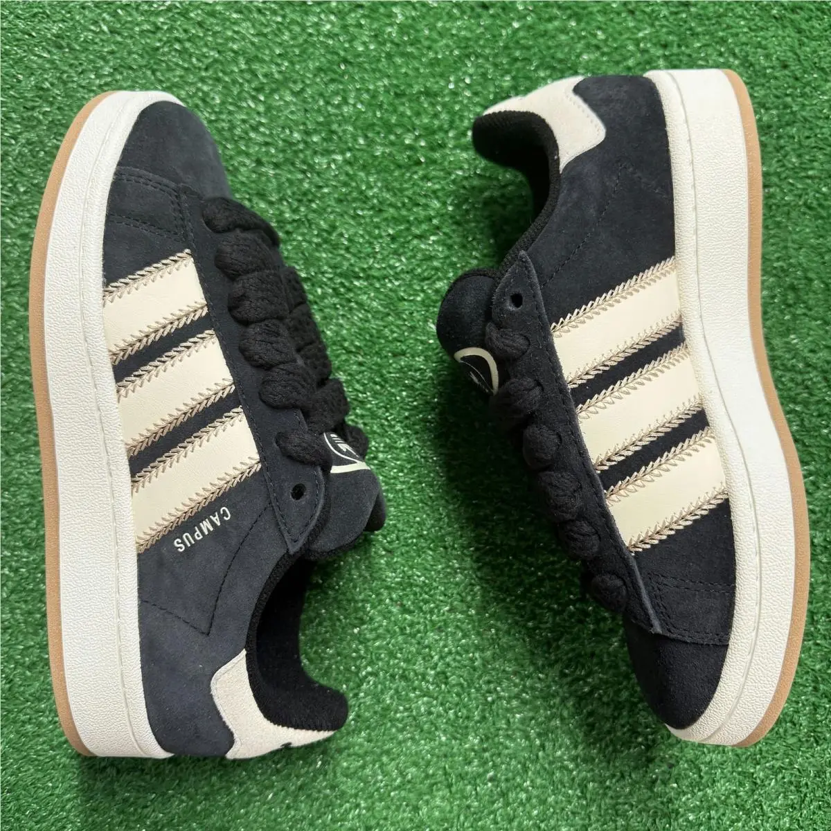 Adidas shoes - Campus 00s Camp Core Black Cream - JQ5806 - Black 0