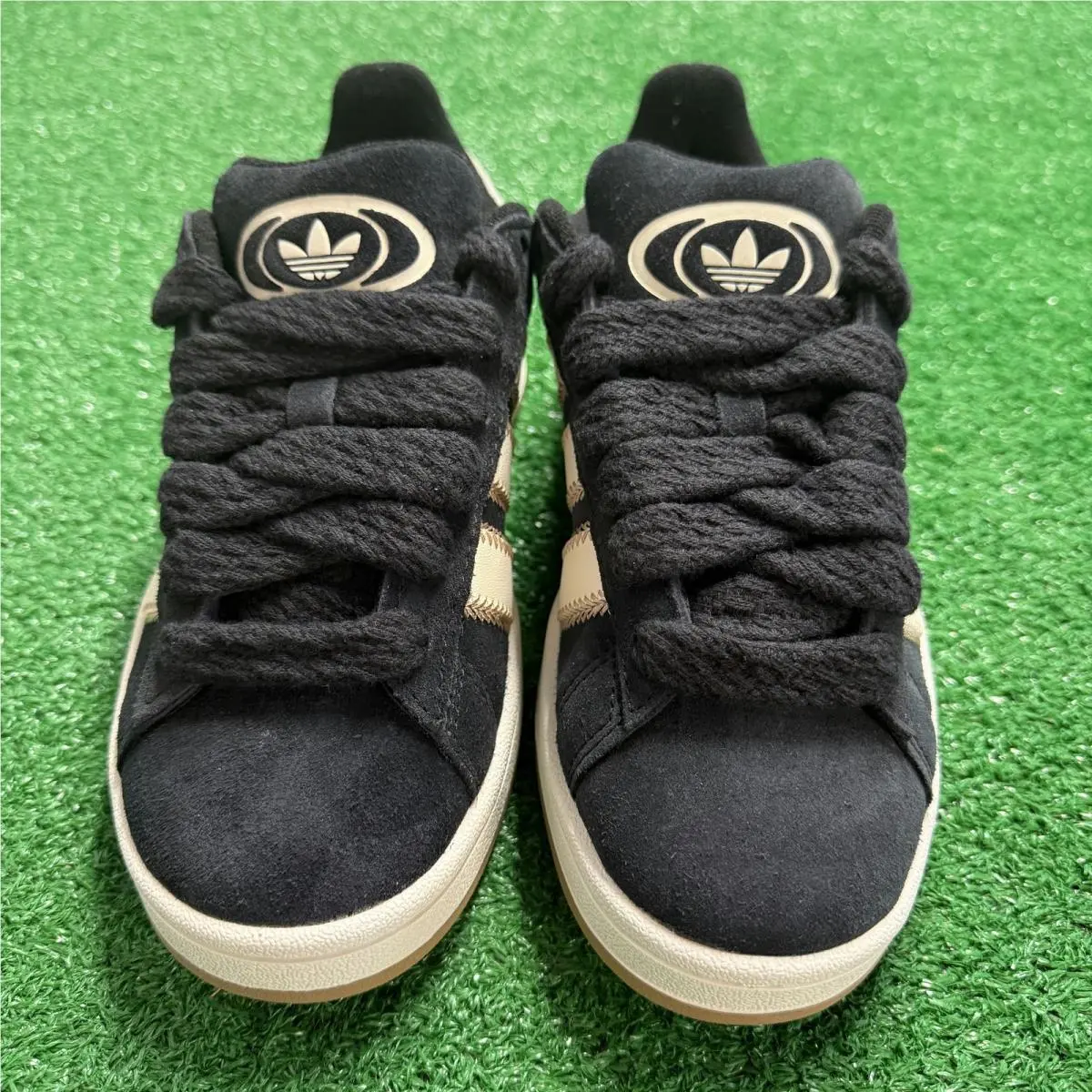 Adidas shoes - Campus 00s Camp Core Black Cream - JQ5806 - Black 2