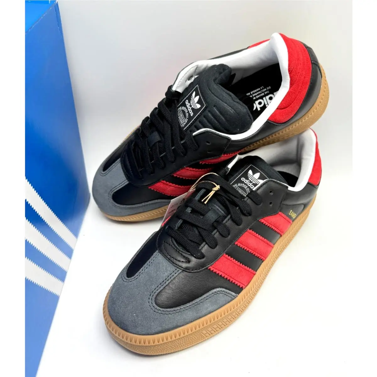 Adidas shoes - adidas Samba - Samba - IE9178 - Core Black/Better Scarlet/Gum 4