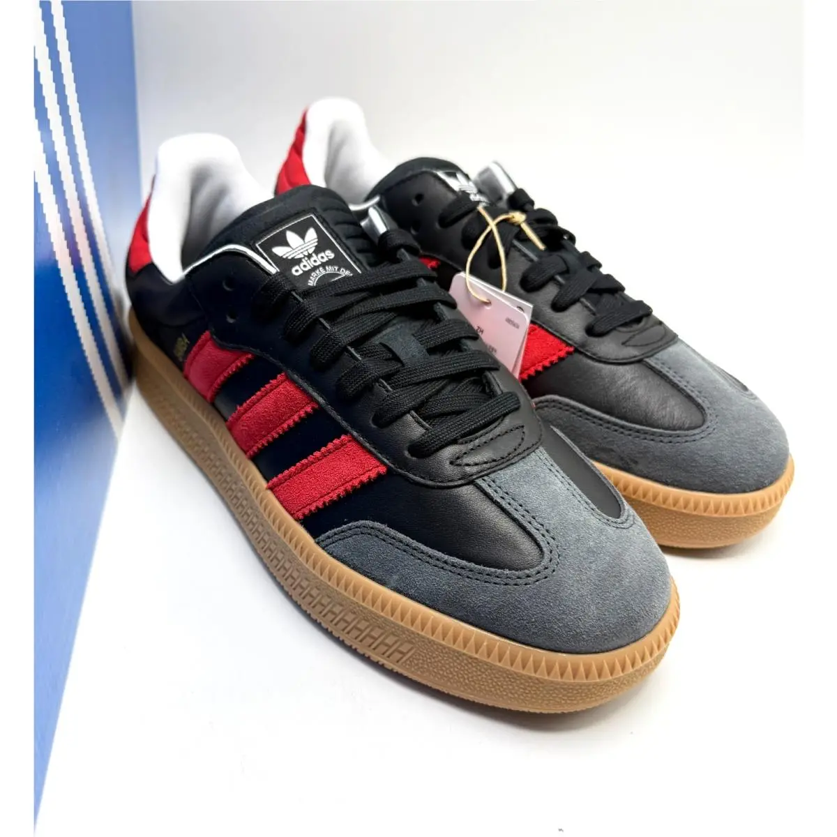 Adidas shoes - adidas Samba - Samba - IE9178 - Core Black/Better Scarlet/Gum 9