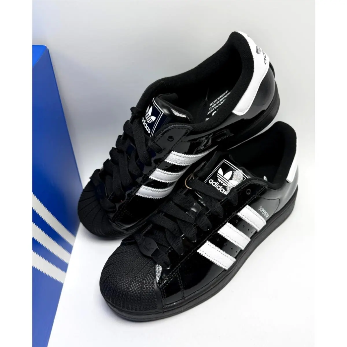Adidas shoes - adidas Superstar - Superstar - JR7313 - Black/White/Black 11