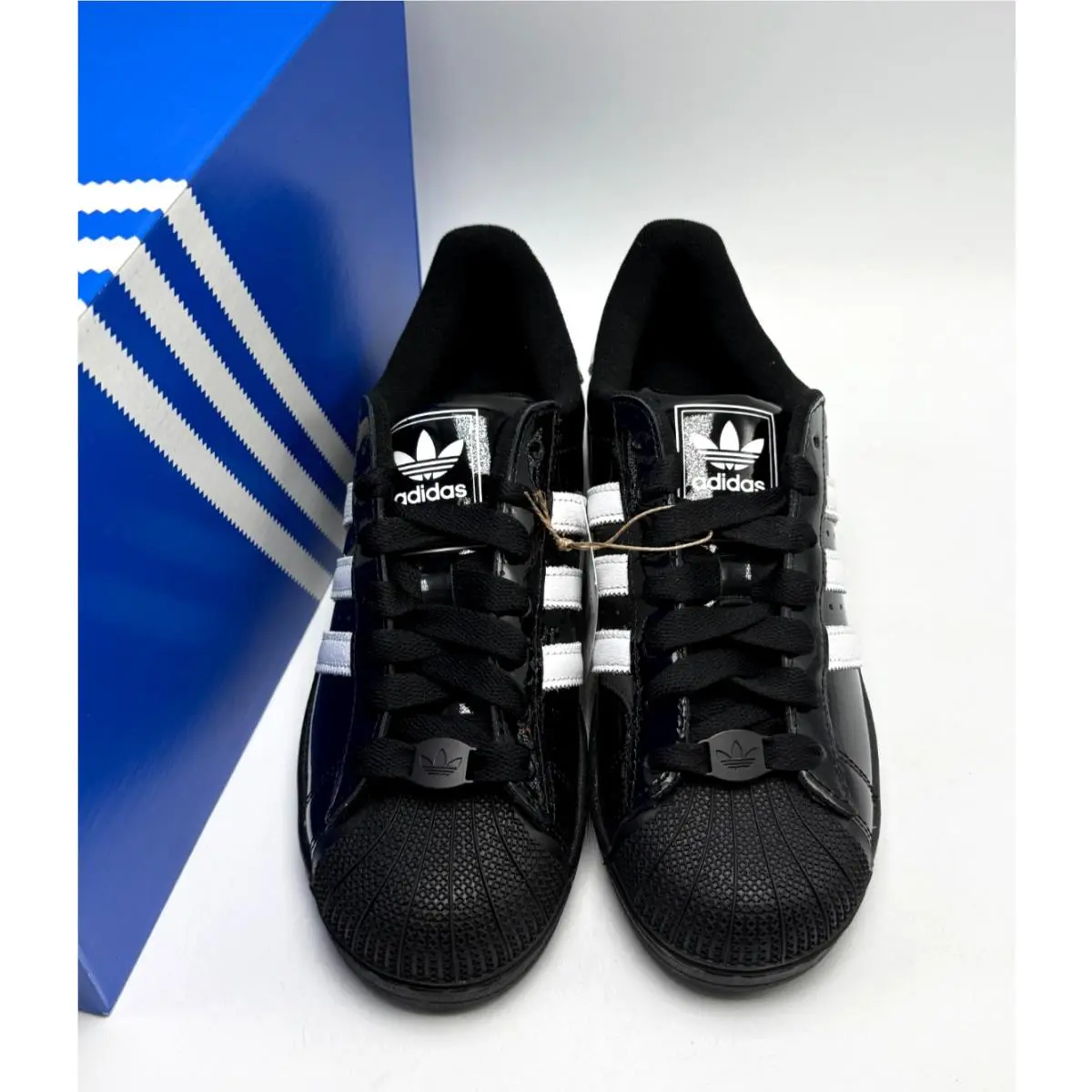 Adidas shoes - adidas Superstar - Superstar - JR7313 - Black/White/Black 7