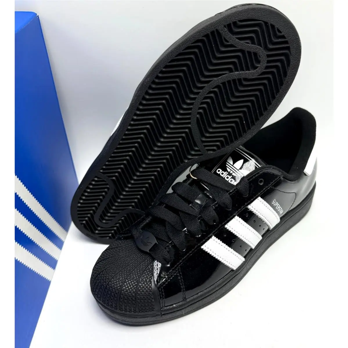 Adidas shoes - adidas Superstar - Superstar - JR7313 - Black/White/Black 5