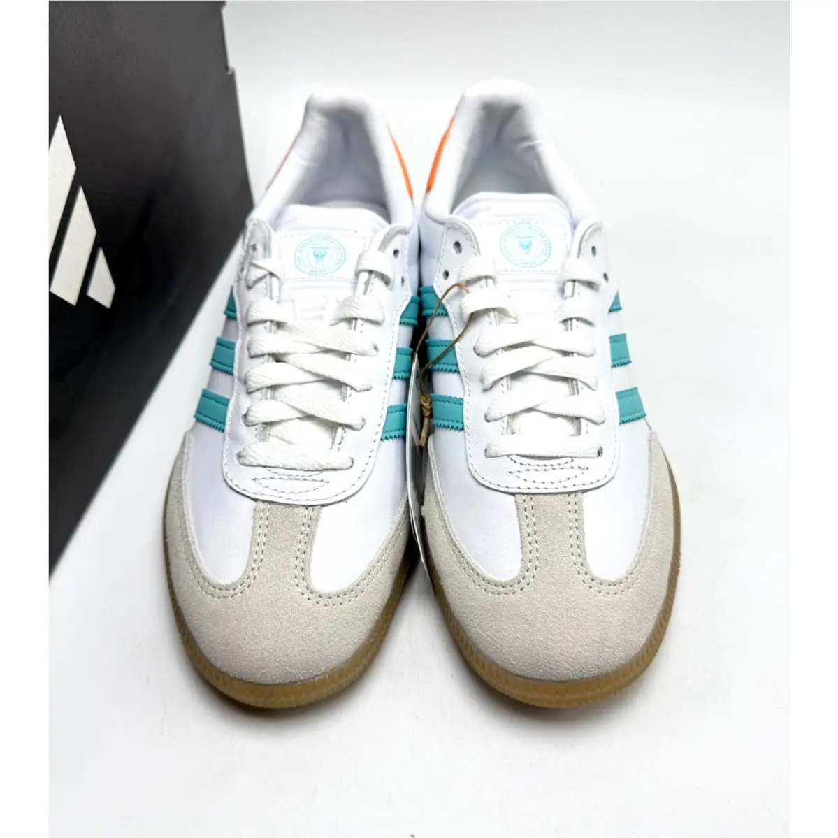 Adidas shoes - adidas Samba - Samba - IH8160 - White/Easy Mint/Pink 0