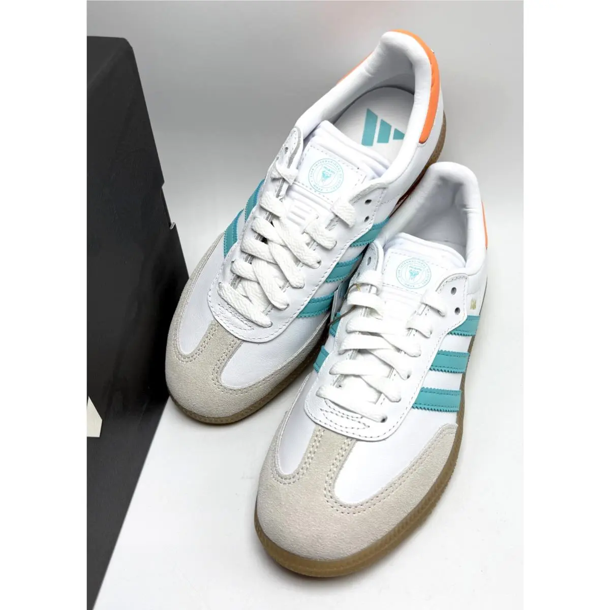 Adidas shoes - adidas Samba - Samba - IH8160 - White/Easy Mint/Pink 4