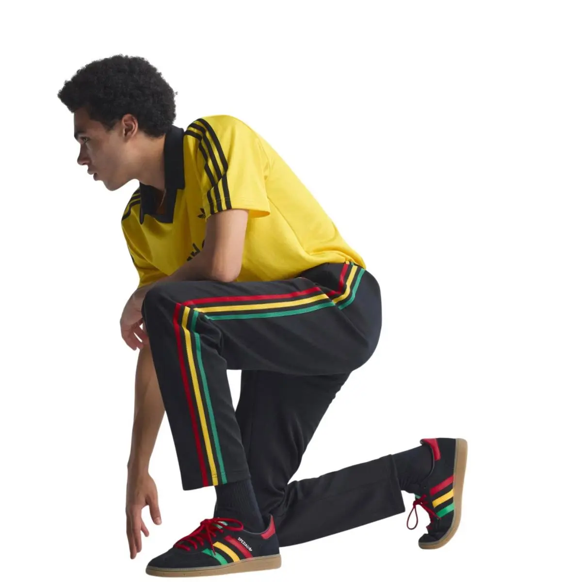 Adidas clothing - Adidas Jamaica X Bob Marley Track Suit - Black 11