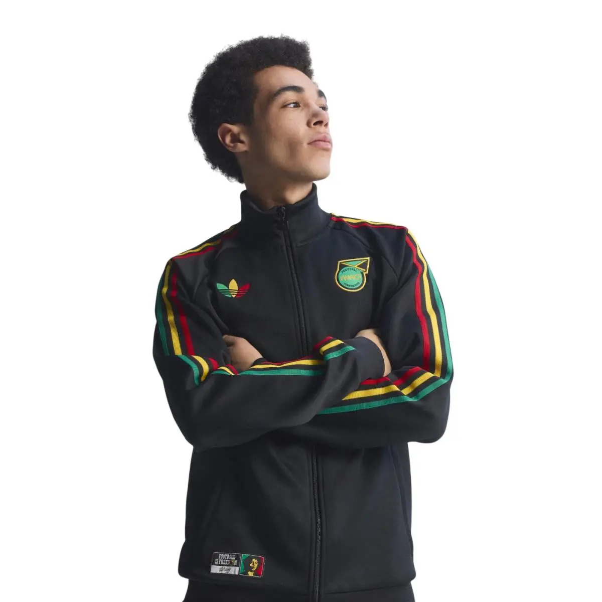 Adidas clothing - Adidas Jamaica X Bob Marley Track Suit - Black 17
