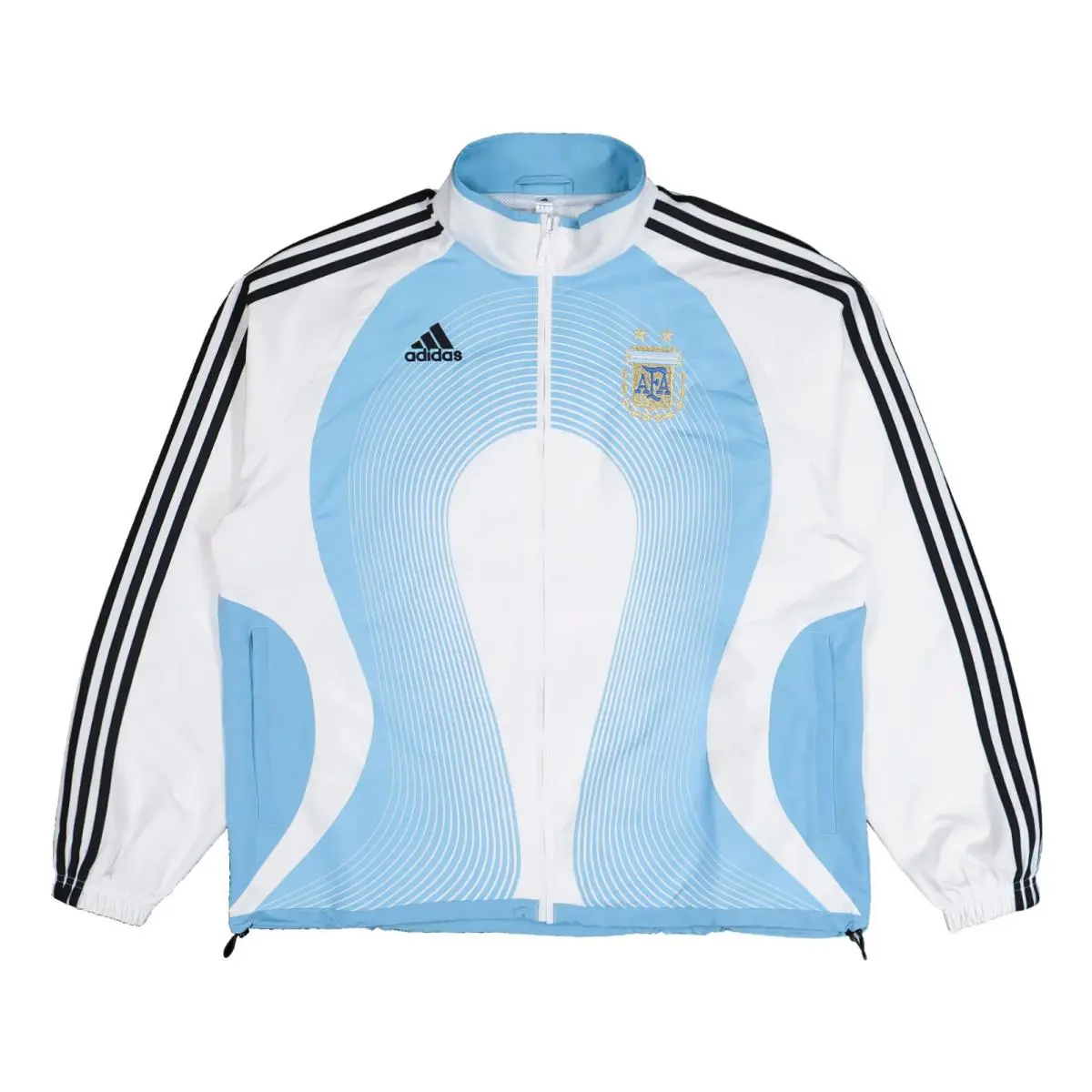 Adidas clothing - adidas Argentina Anthem Jacket - Argentina Anthem Jacket - JM1091 - White 5