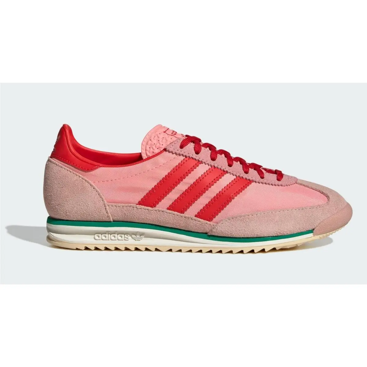 JS0254 Womens Adidas SL 72 OG `semi Pink Spark Red`