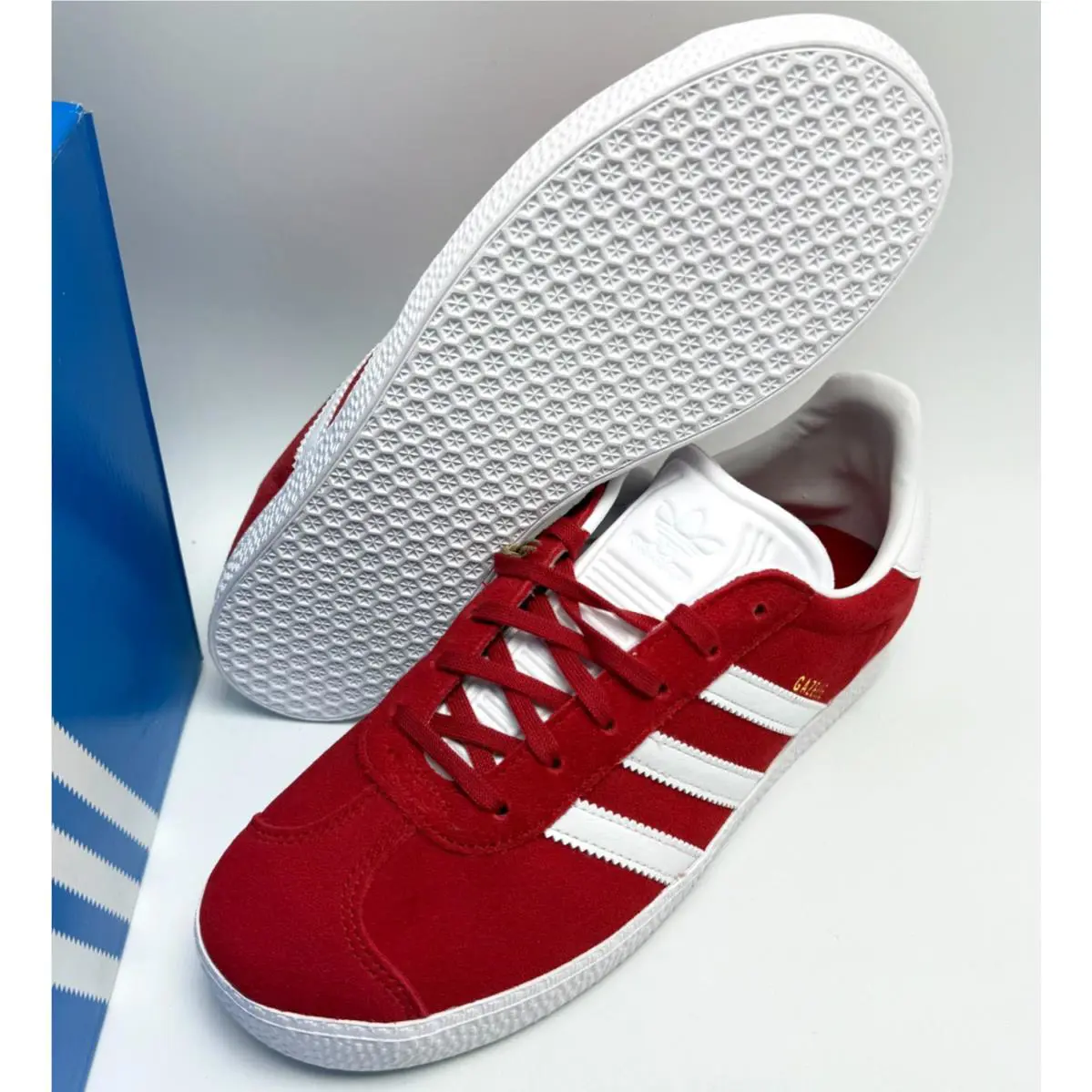 Adidas shoes - adidas Originals Gazelle - Originals Gazelle - IF9804 - Better Scarlet/Cloud White/Gold Metallic 5