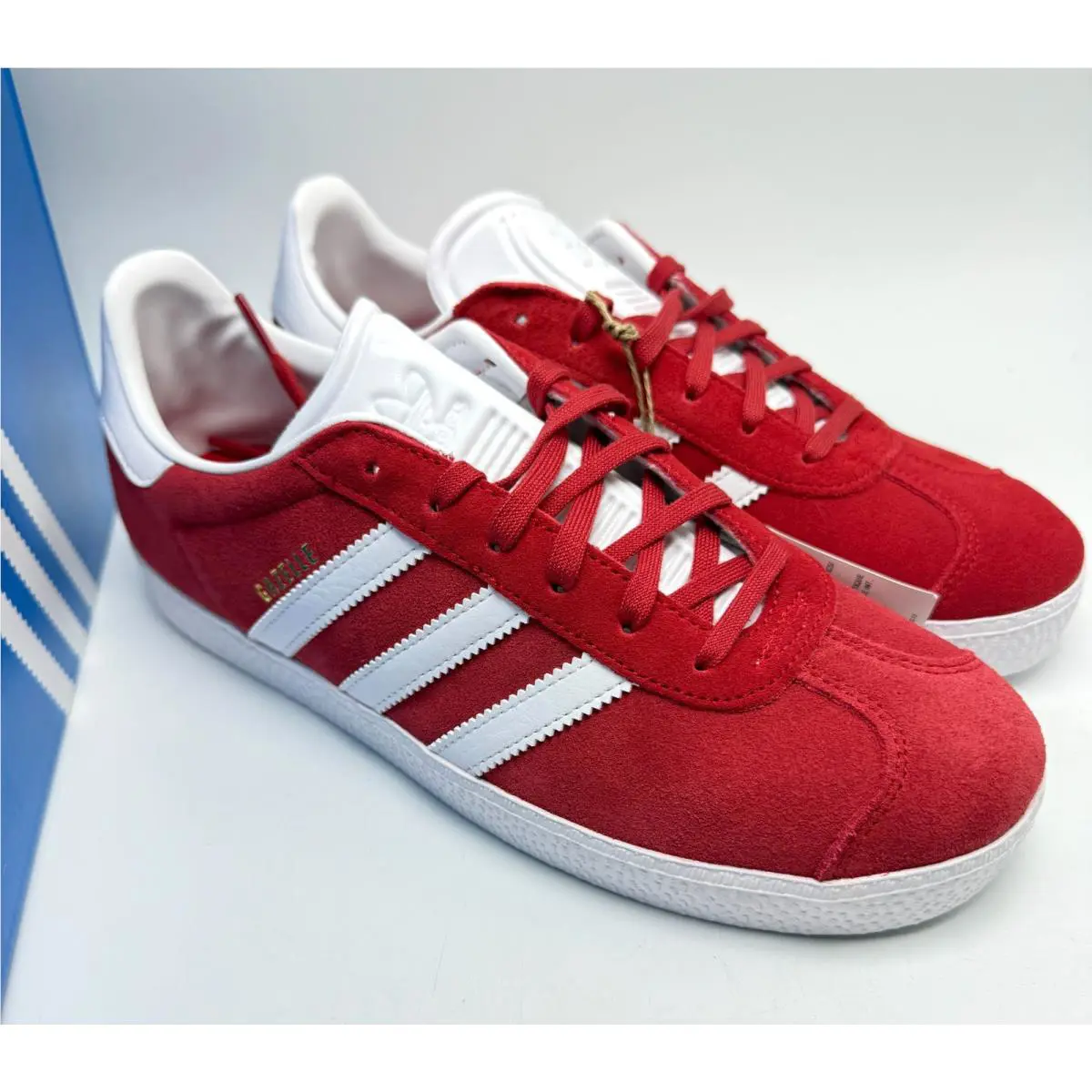 Adidas shoes - adidas Originals Gazelle - Originals Gazelle - IF9804 - Better Scarlet/Cloud White/Gold Metallic 9