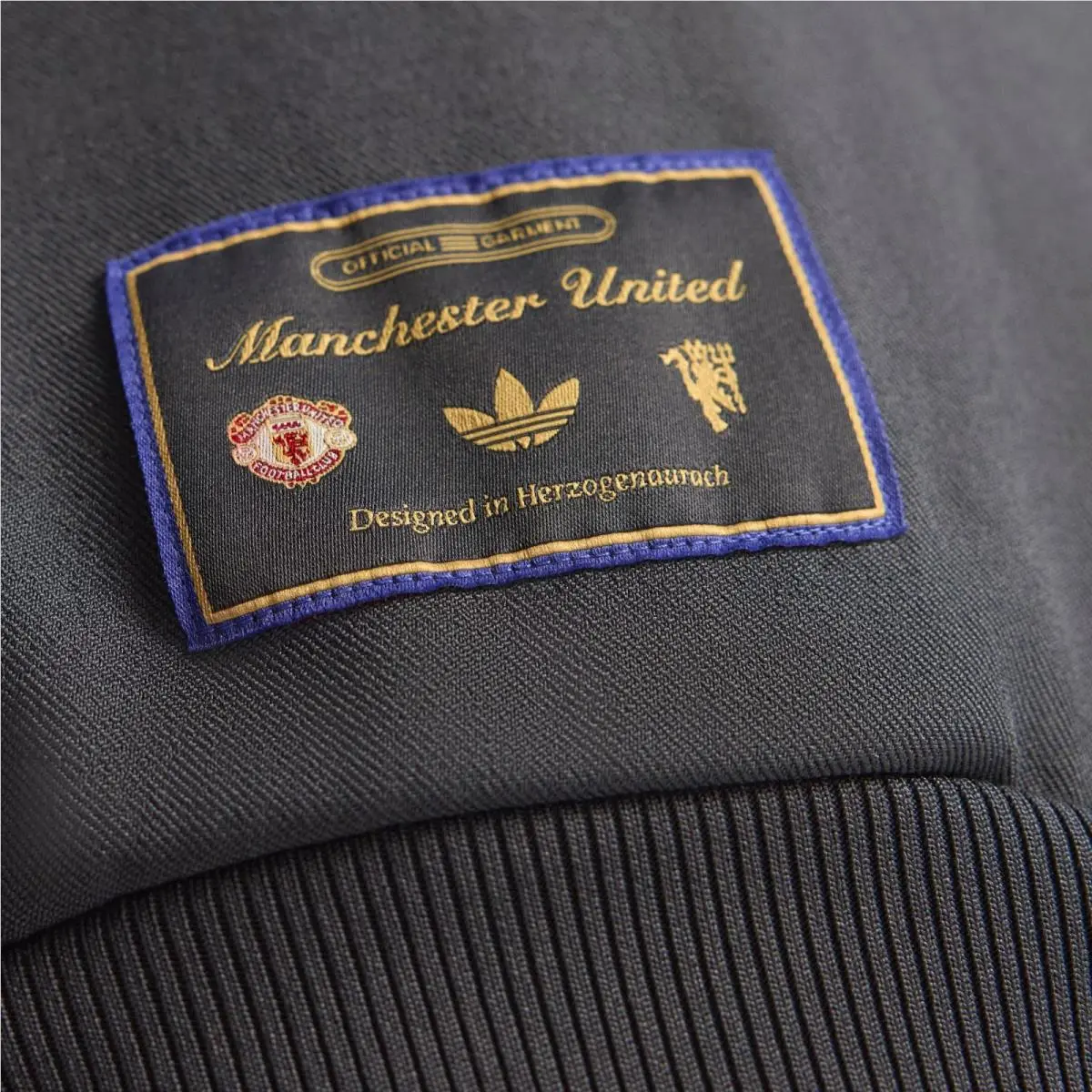 Adidas clothing - Adidas Originals MUFC Icon Track Top - JN2816 - Utility Black 14