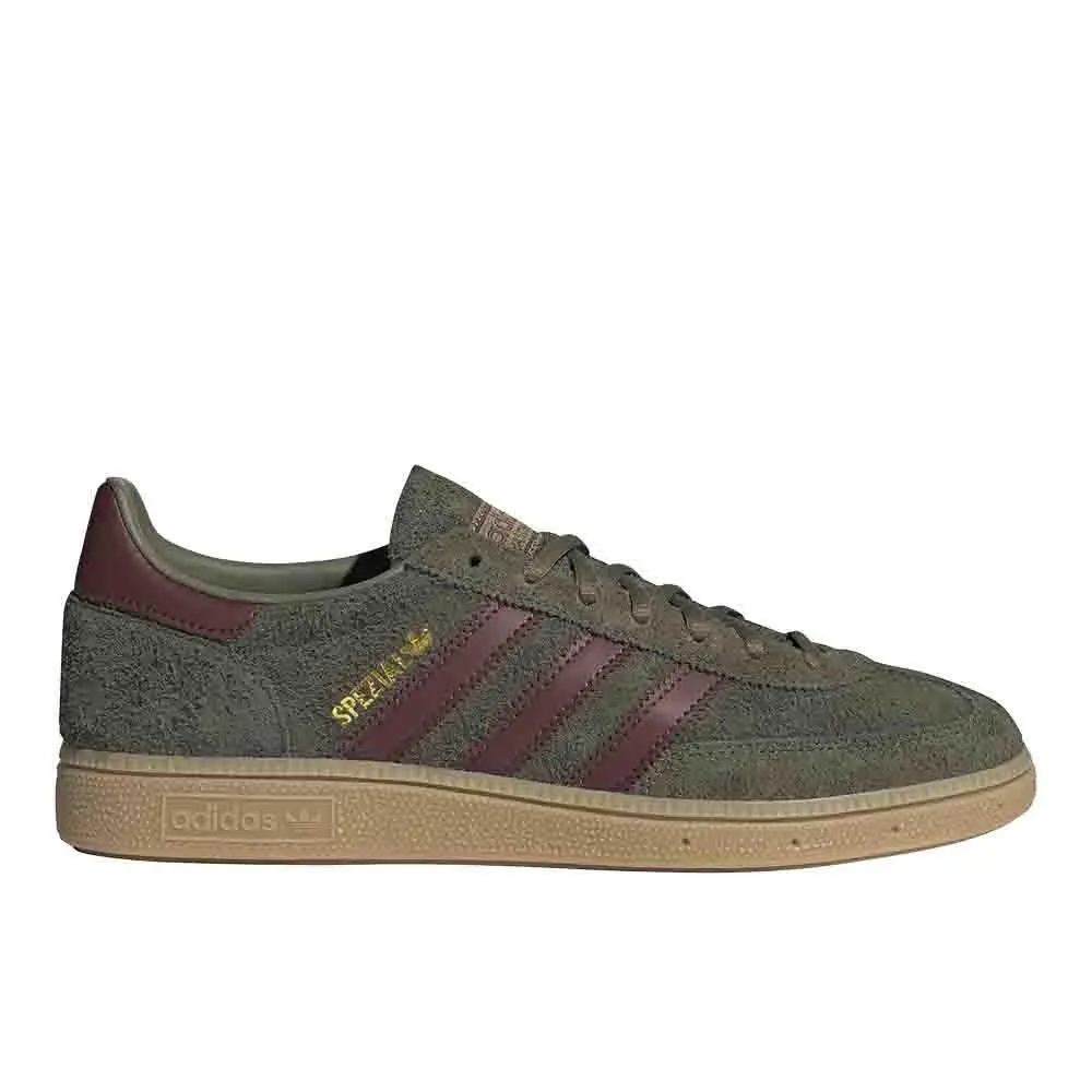 Adidas Handball Spezial Lace Up Mens Green Sneakers Casual Shoes JQ8297