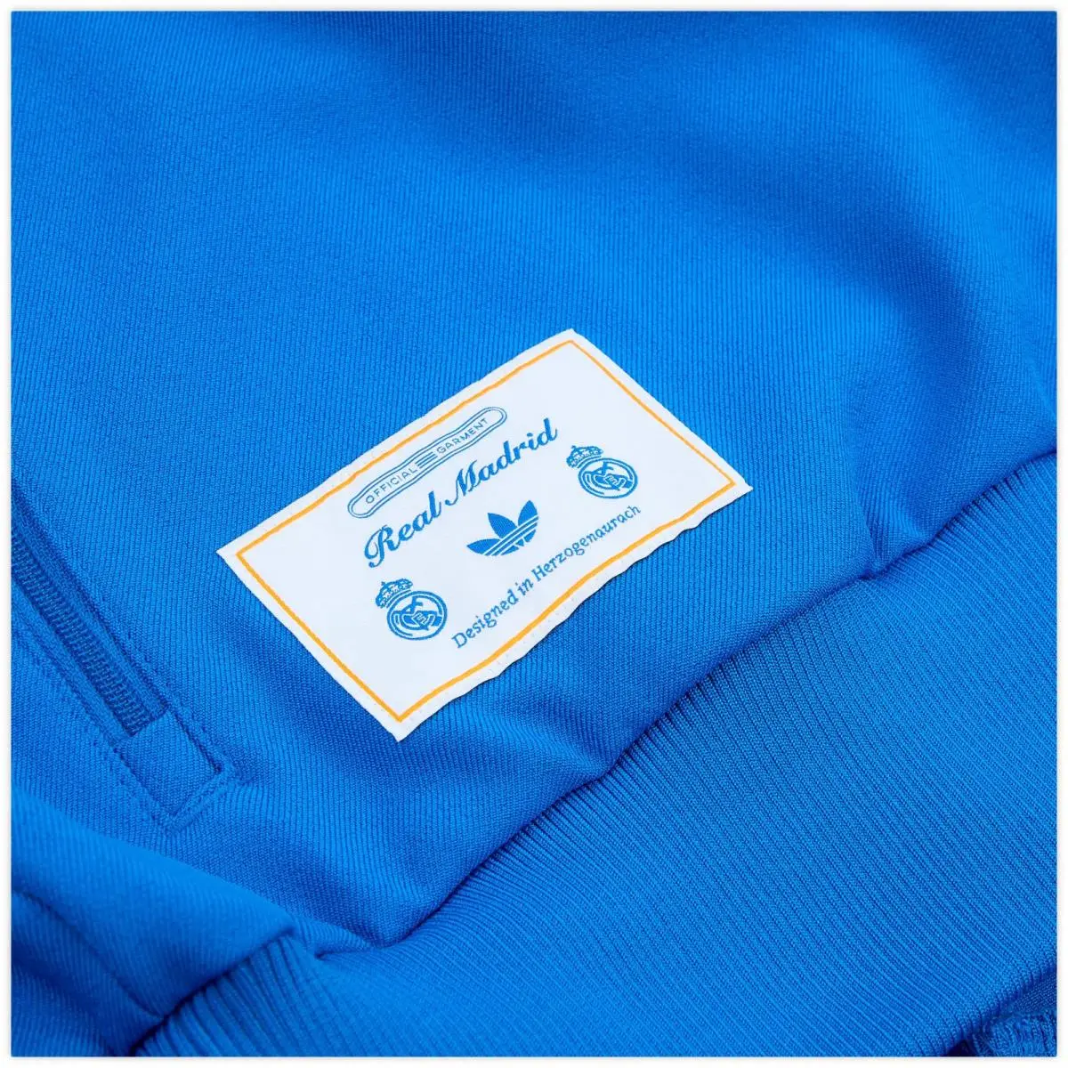 Adidas clothing - adidas Real Madrid Terrace Icons Track Top - JN3058 - Blue 1