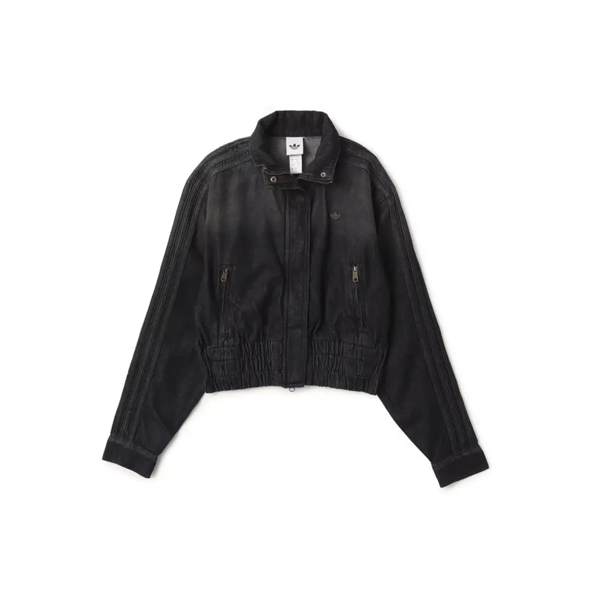 Adidas clothing - adidas Originals DENIM TRACKTOP - Originals DENIM TRACKTOP - KD3918 - Black 5