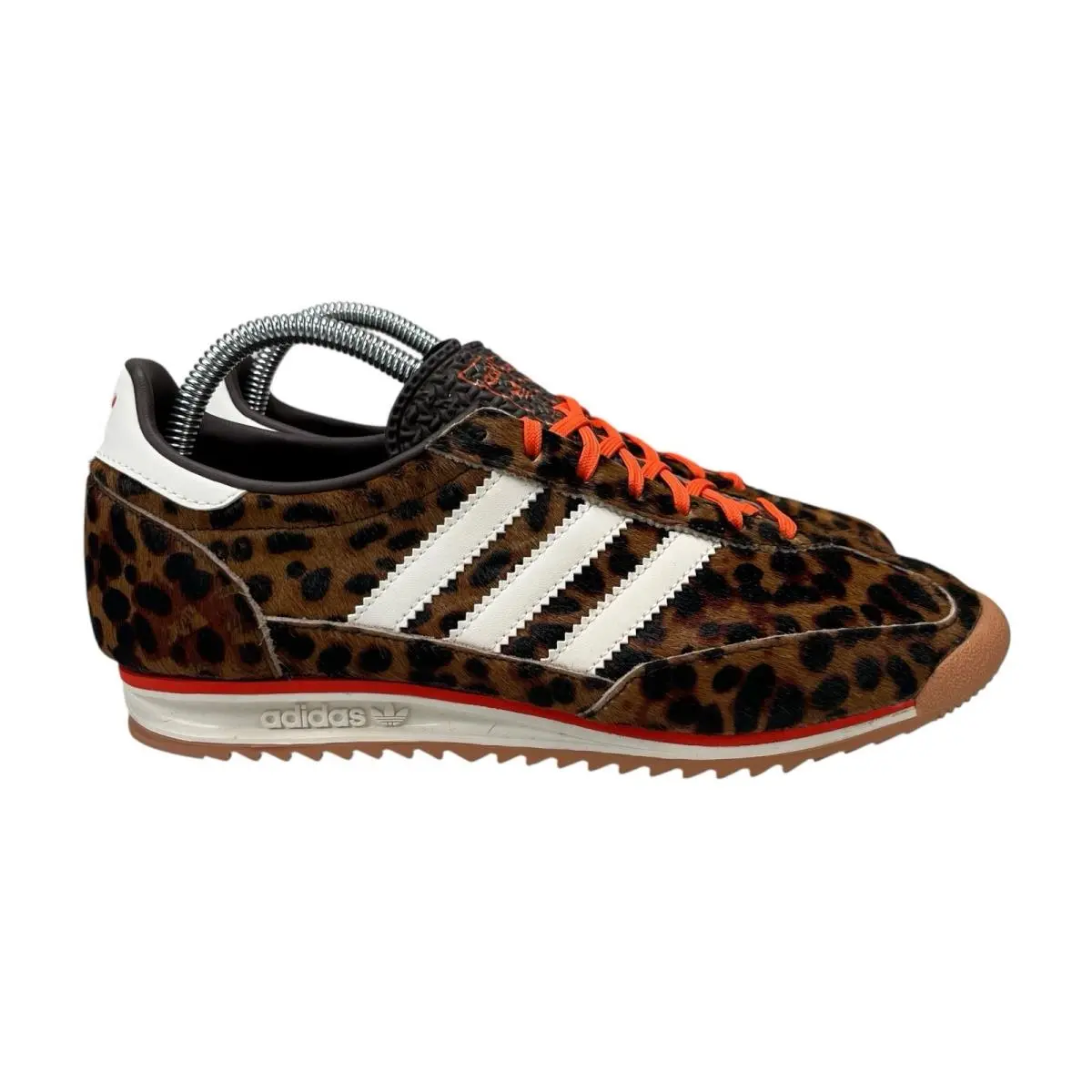 Adidas SL 72 OG Dark Brown Leopard Print Shoes JI0189 Women`s Size 6.5 - 8.5