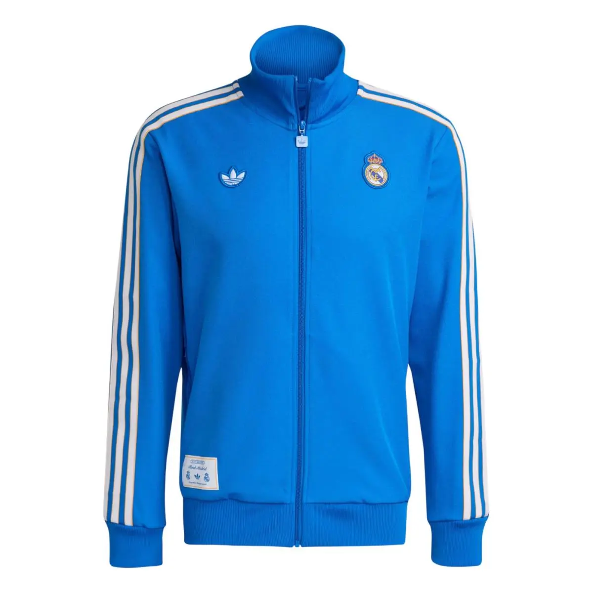 Men`s Adidas Originals Blue Bird Real Madrid Terrace Icons Track Top Jacket
