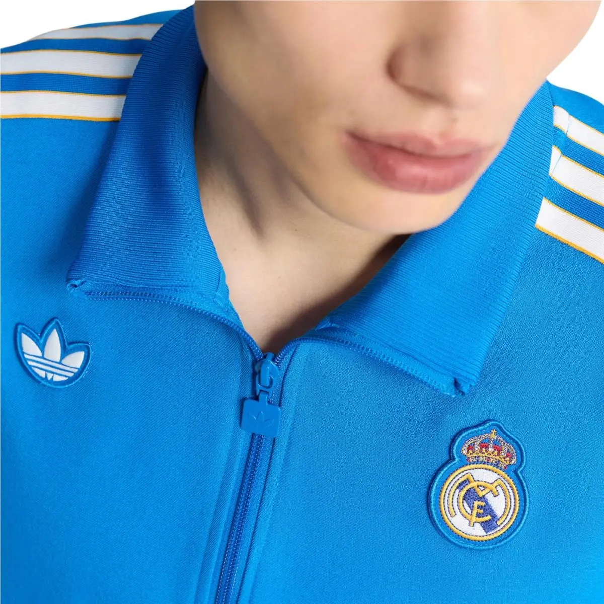 Adidas clothing - Adidas Originals Real Madrid Icon Track Top - JN3058 - Blue 3