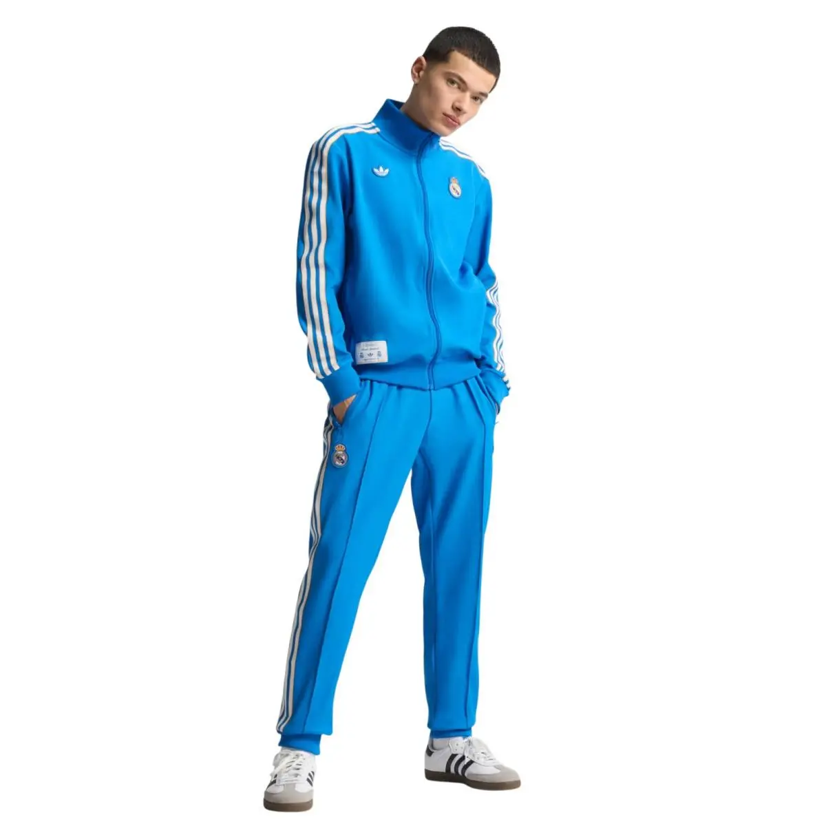 Adidas clothing - Adidas Originals Real Madrid Icon Track Top - JN3058 - Blue 7