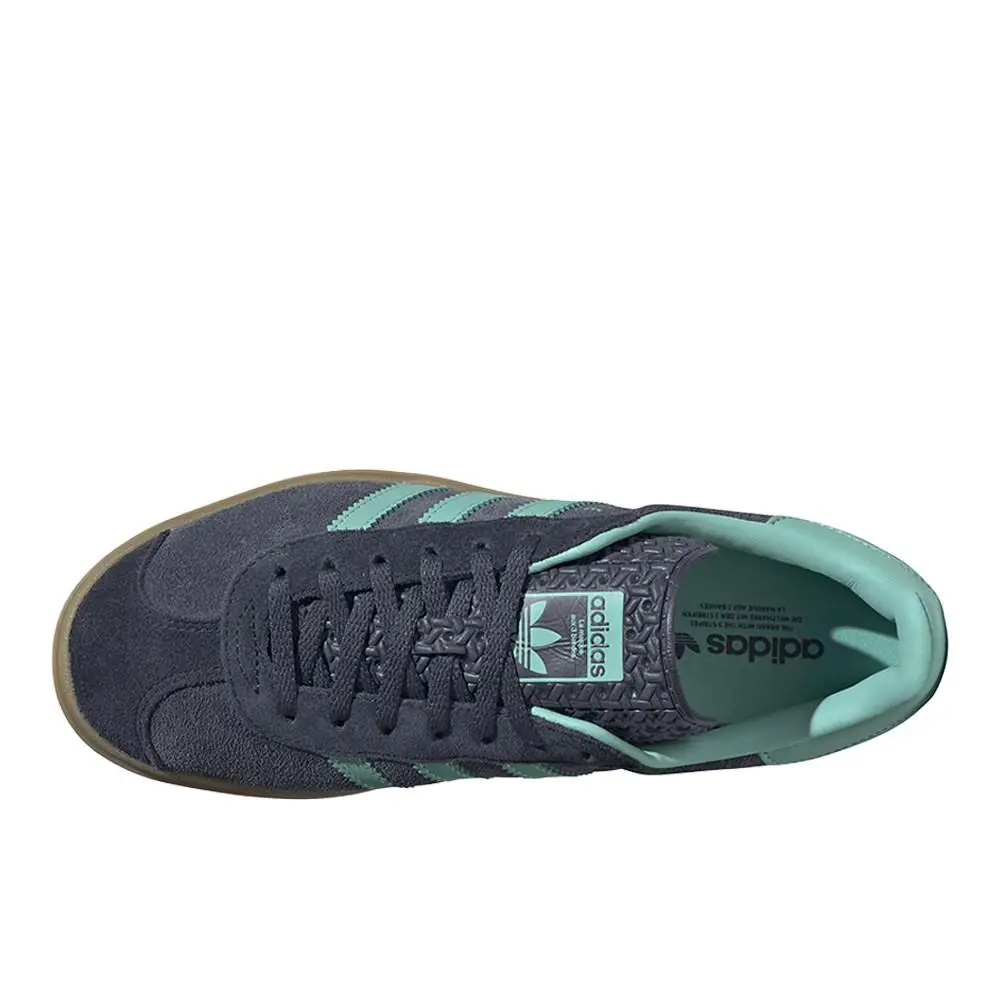 Adidas shoes - adidas Gazelle Bold Lace Up - JQ6437 - Blue 2