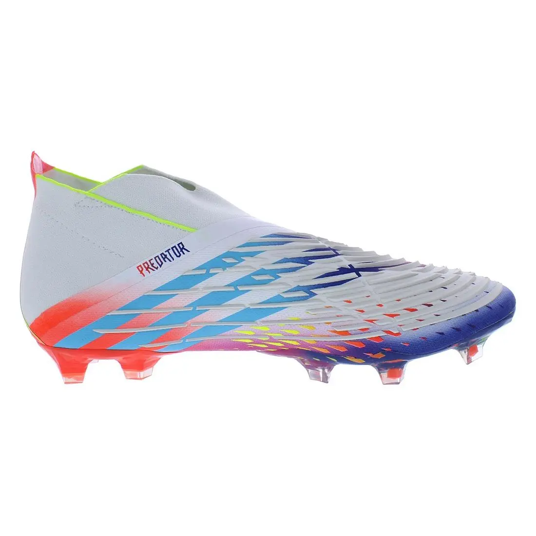 Adidas shoes - Cloud White/Solar Yellow/Power Blue, Main: White 6