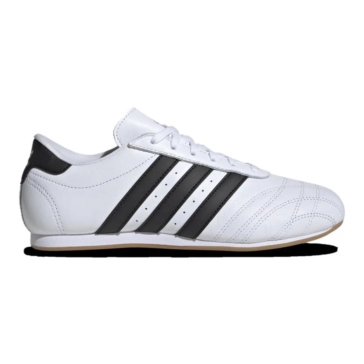 Adidas Originals Taekwondo Lace Womens Retro Leather Sneaker Core Black/gum