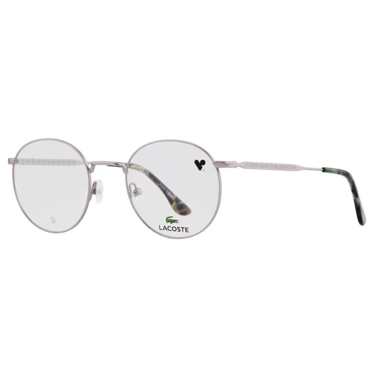 Lacoste Demo Round Unisex Eyeglasses L2308 033 51 L2308 033 51