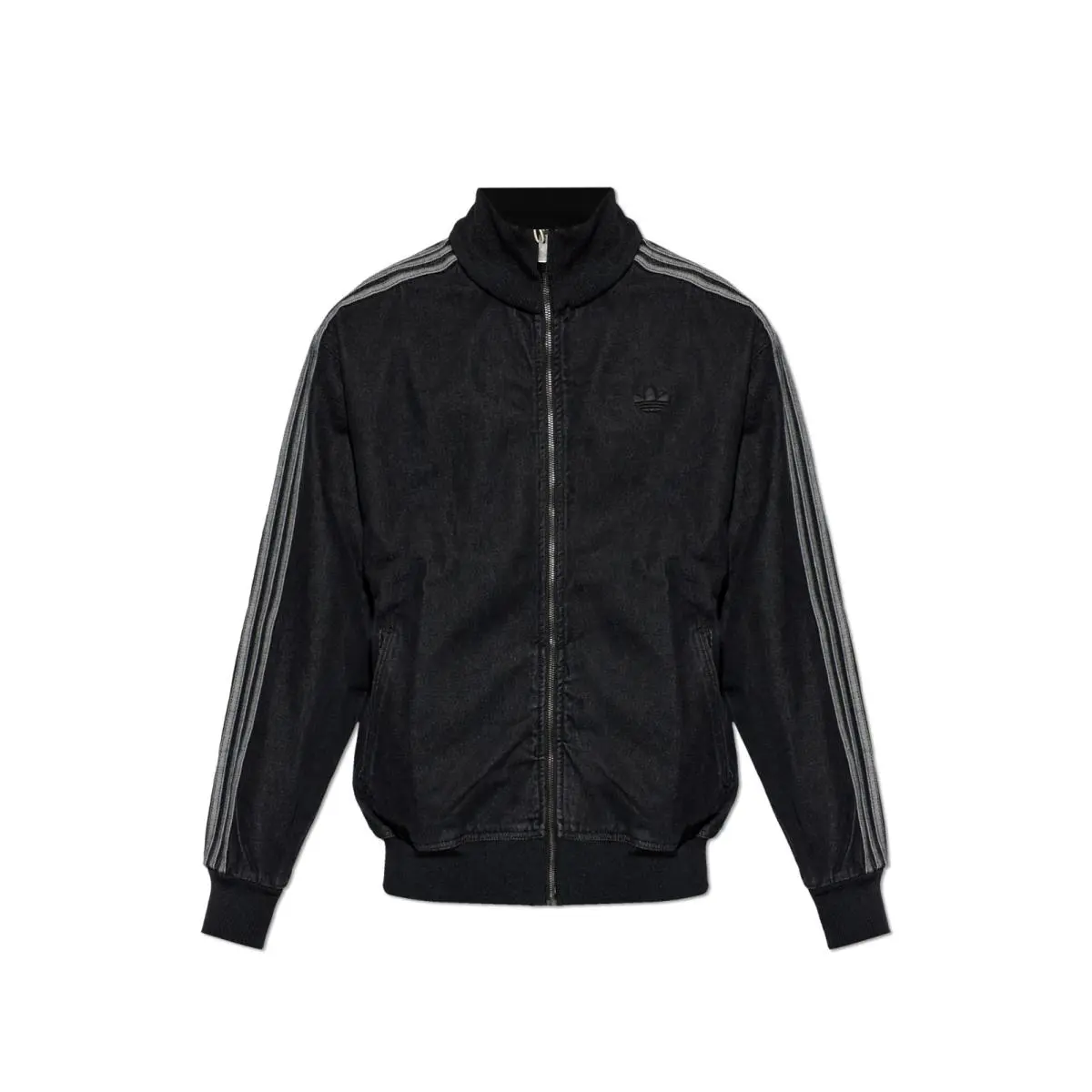 Adidas clothing - adidas Adicolor True Black Denim Track Top - KD1516 - Black 2