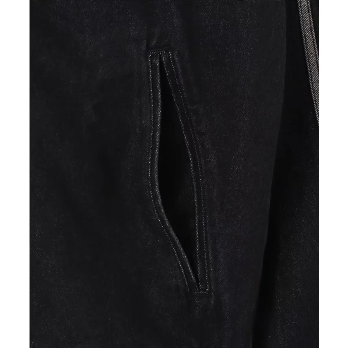 Adidas clothing - adidas Adicolor True Black Denim Track Top - KD1516 - Black 7