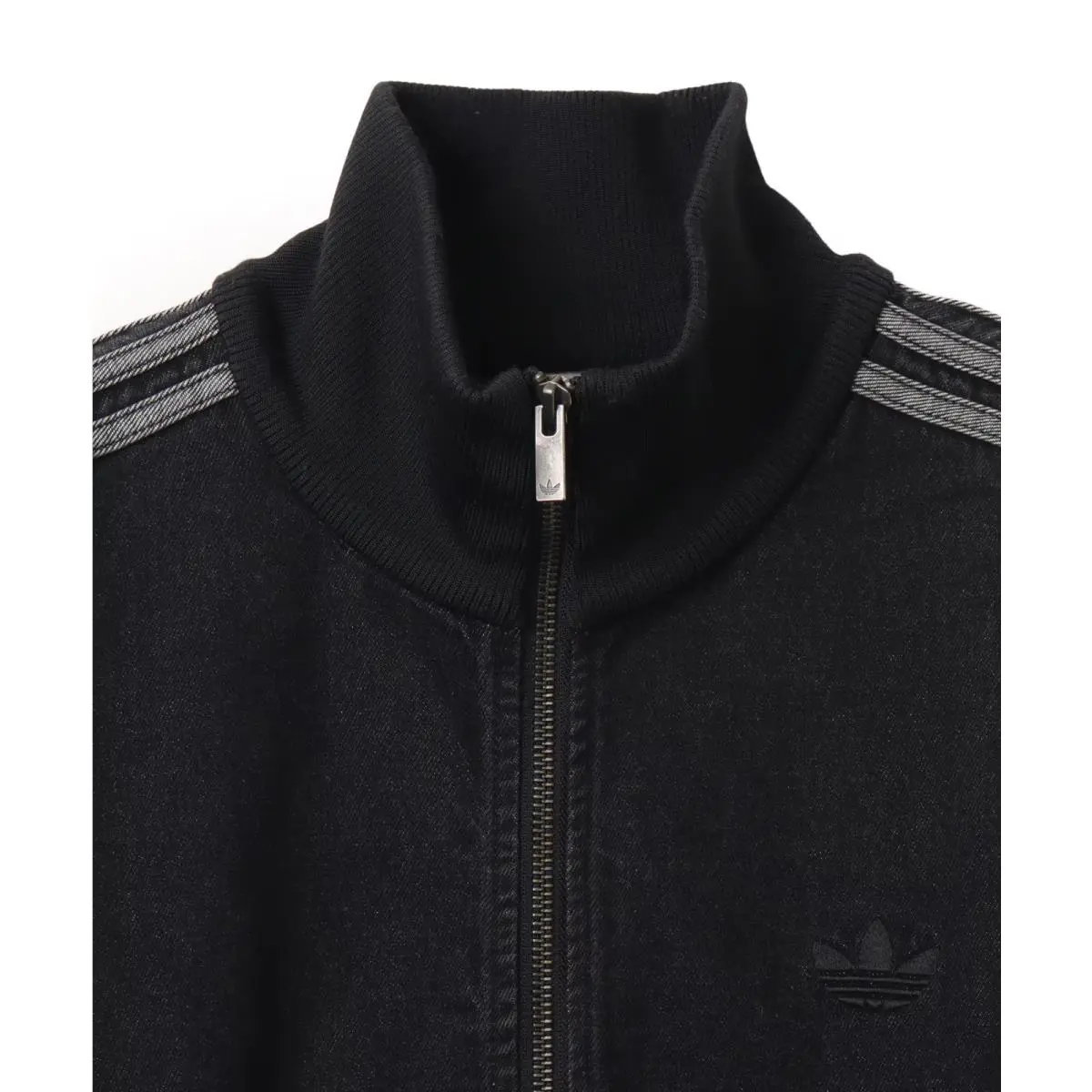 Adidas clothing - adidas Adicolor True Black Denim Track Top - KD1516 - Black 11