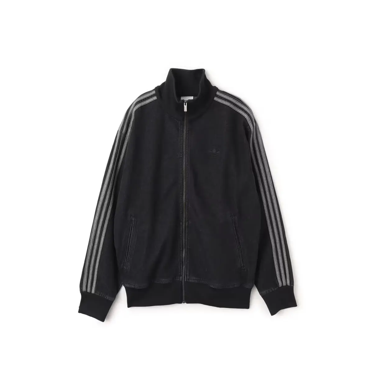 Adidas clothing - adidas Adicolor True Black Denim Track Top - KD1516 - Black 17