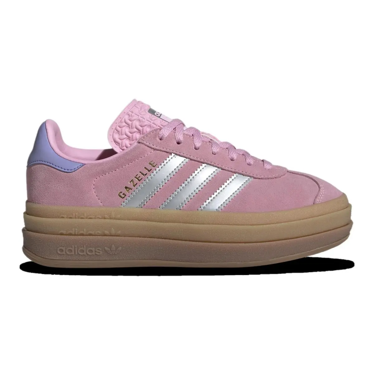 Adidas Big Kids Gazelle Bold J Sneakers Pink/silver