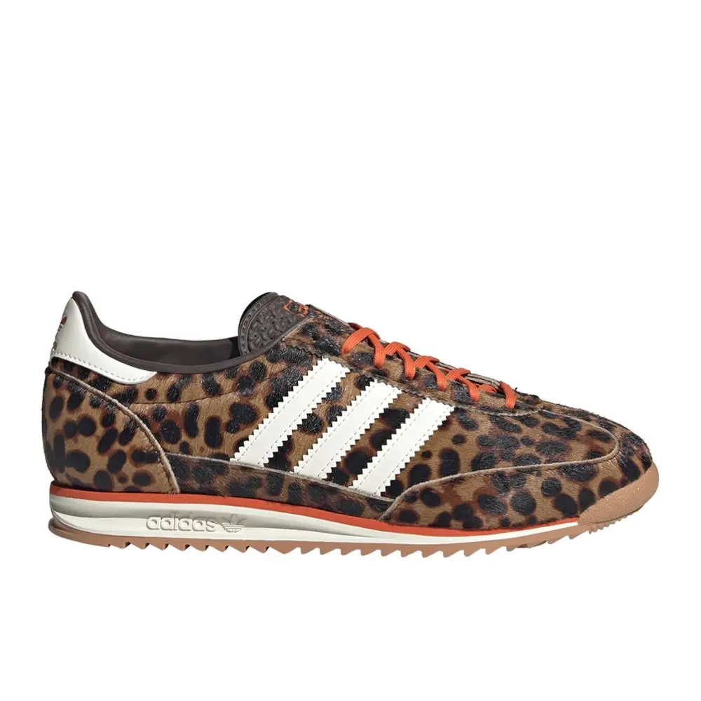 Adidas Sl 72 Og Lace Up Womens Brown Sneakers Casual Shoes JI0189