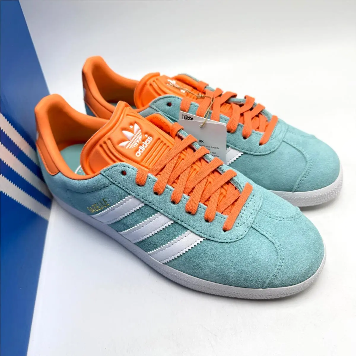 Adidas shoes - adidas Gazelle - Gazelle - IH2627 - Easy Mint/White/Pink 8