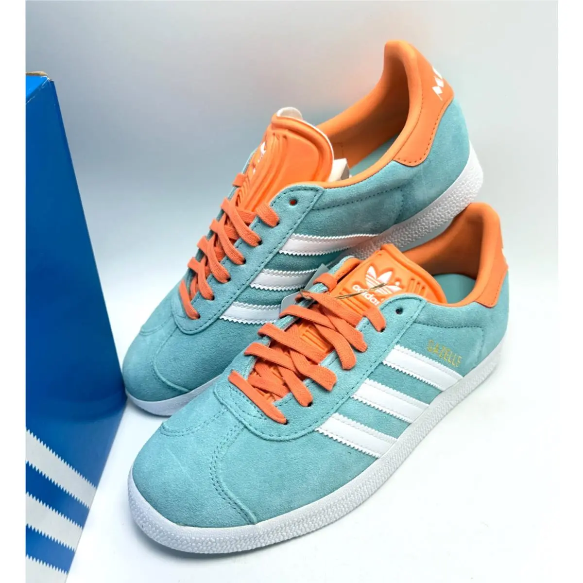 Adidas shoes - adidas Gazelle - Gazelle - IH2627 - Easy Mint/White/Pink 10