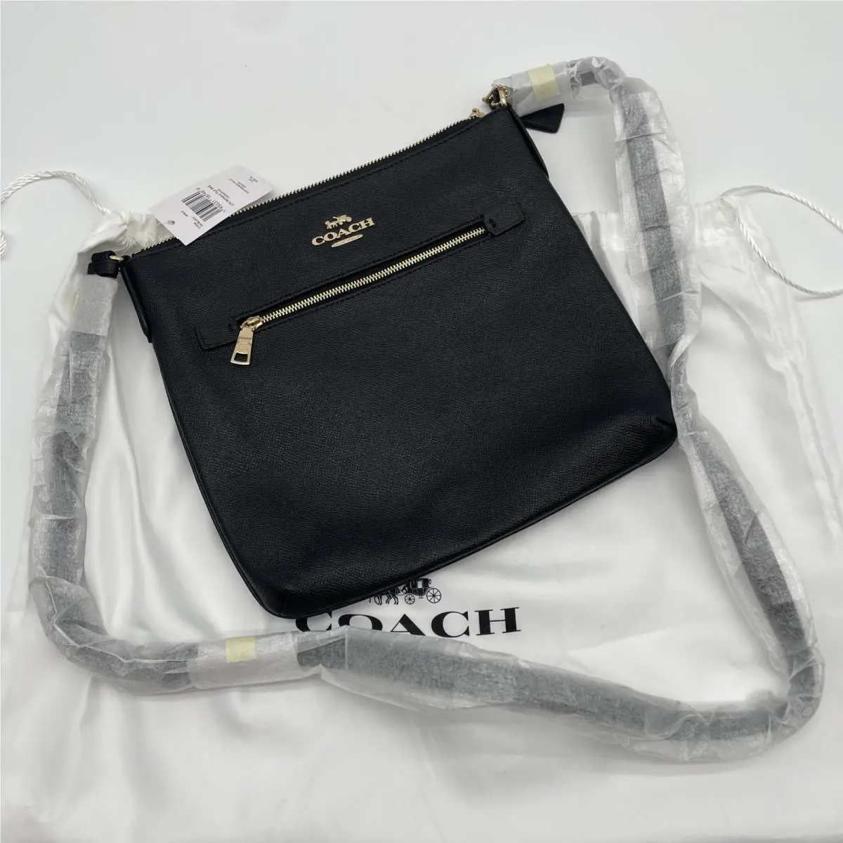 Coach Shoulder Bag Pvc Black G07182570