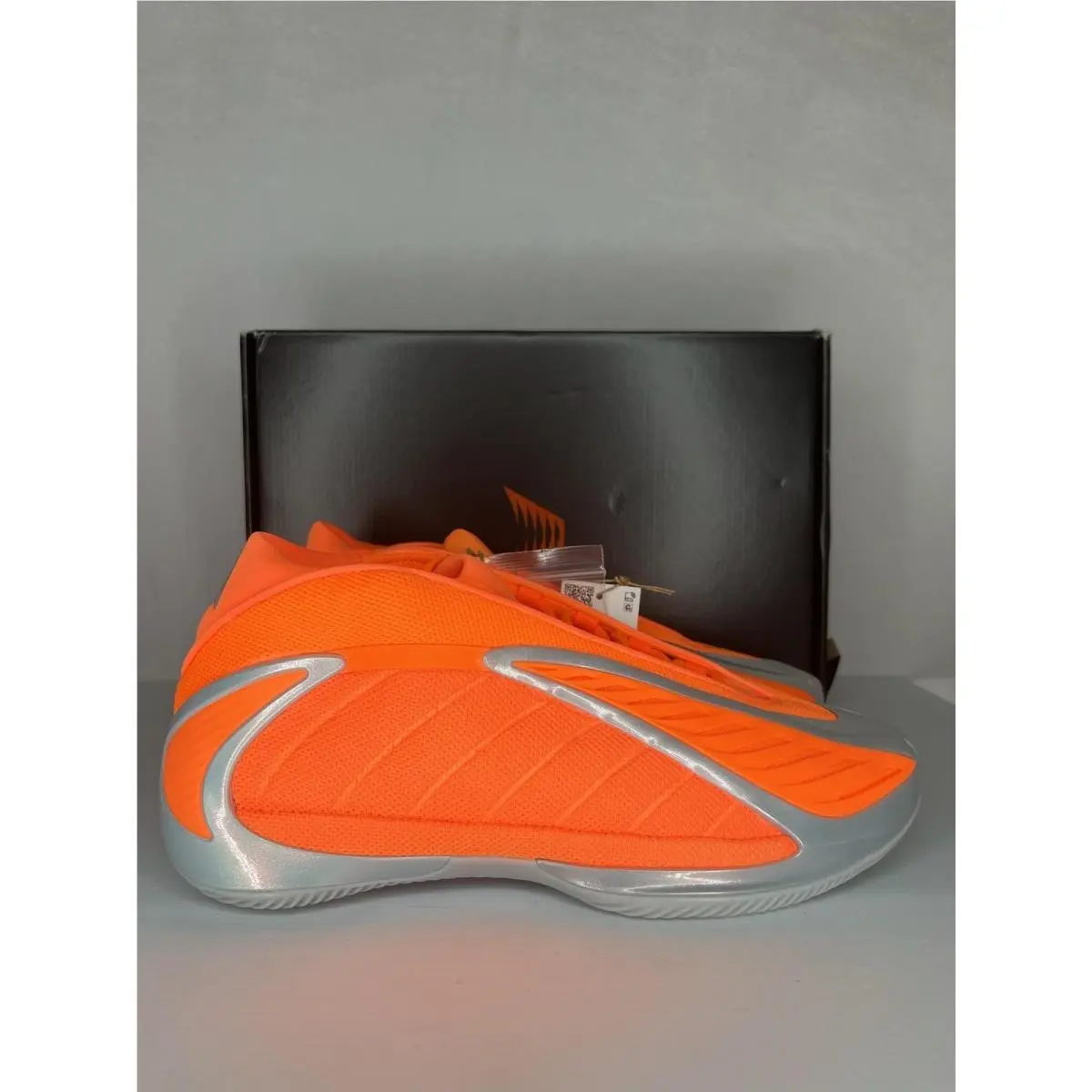 Adidas Anthony Edwards 2 Shoes Mens Size 10 Orange Basketball KK1390