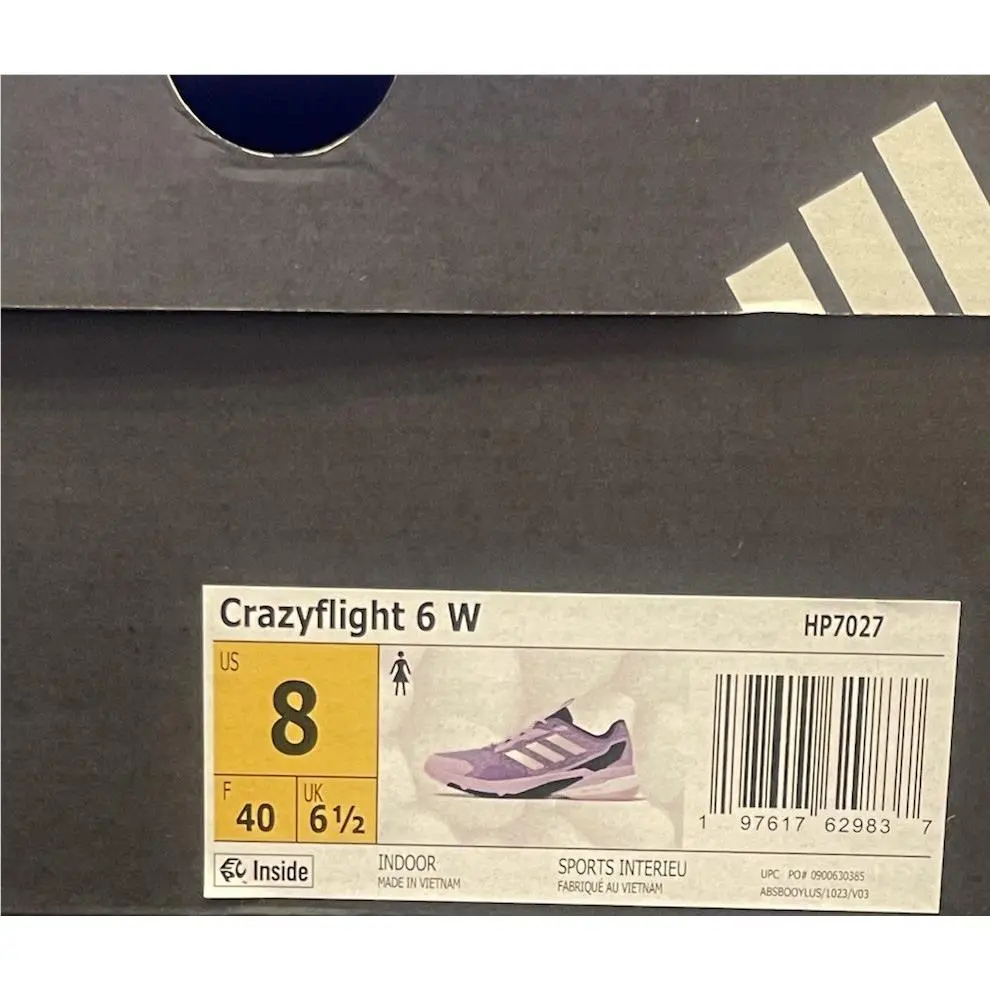 Adidas shoes - adidas Crazyflight - Crazyflight - HP7027 - Purple 4