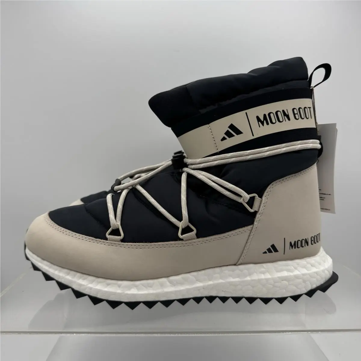 Adidas Originals Moon Boot Core Black Hi IH2489 Men 6 / Women 7