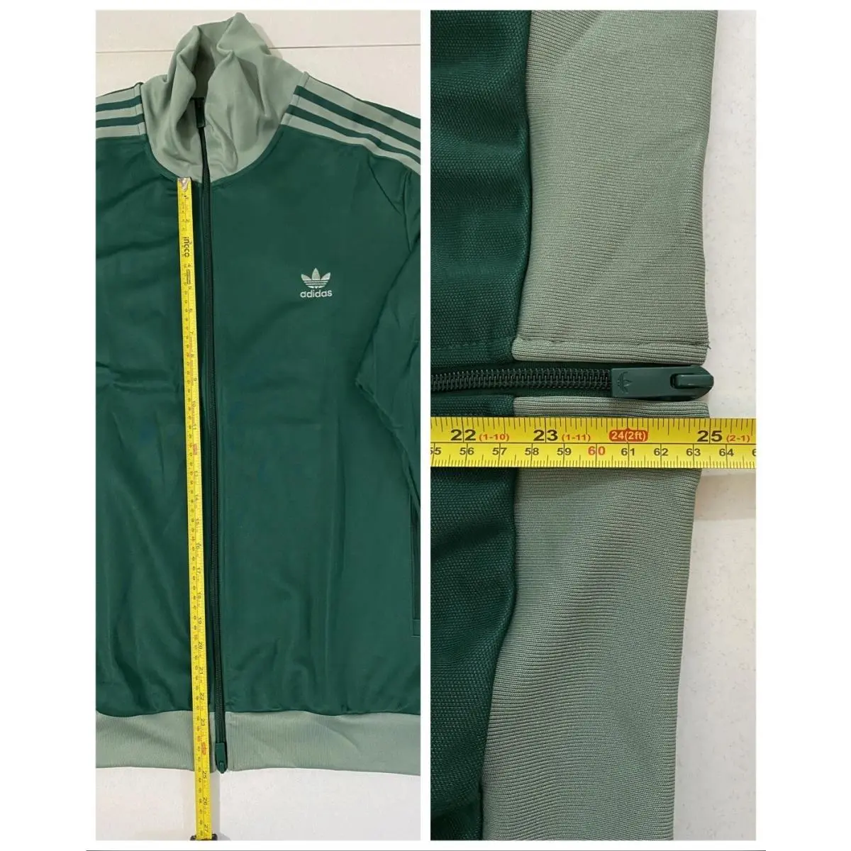 Adidas clothing - Collegiate Green Silver Green 9