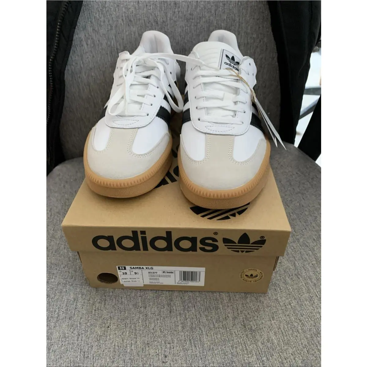 Adidas Samba Sneakers - Size: Men 9 Au/uk M8.5 W8.5 - White/black/vivid Red
