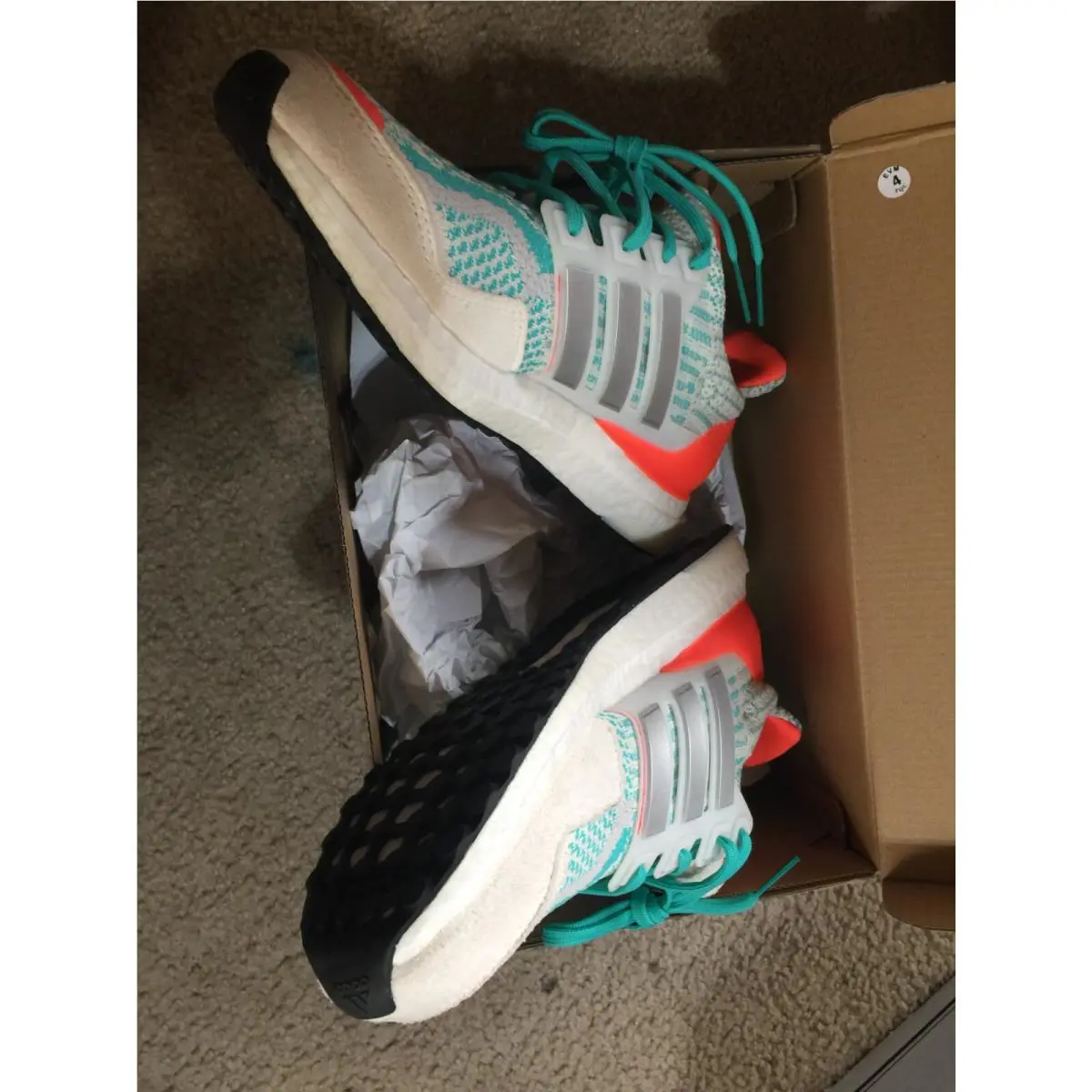 Adidas shoes - adidas UltraBoost DNA - UltraBoost DNA - GZ3997 - White Silver Mint (UPC: 0195733864057) 5