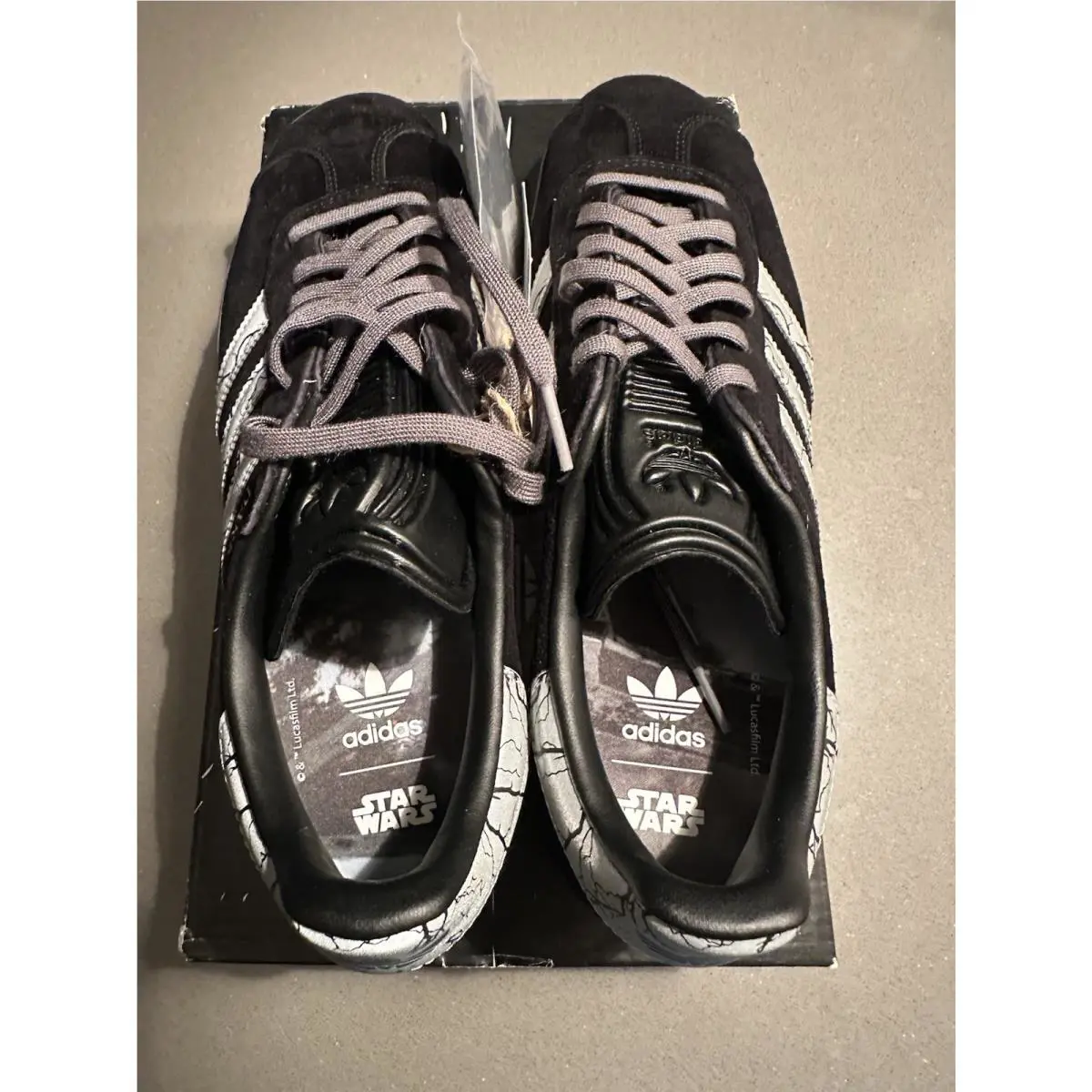 Adidas shoes - adidas Gazelle - Gazelle - GZ2753 - Core Black/Silver Metallic/Grey Four 1
