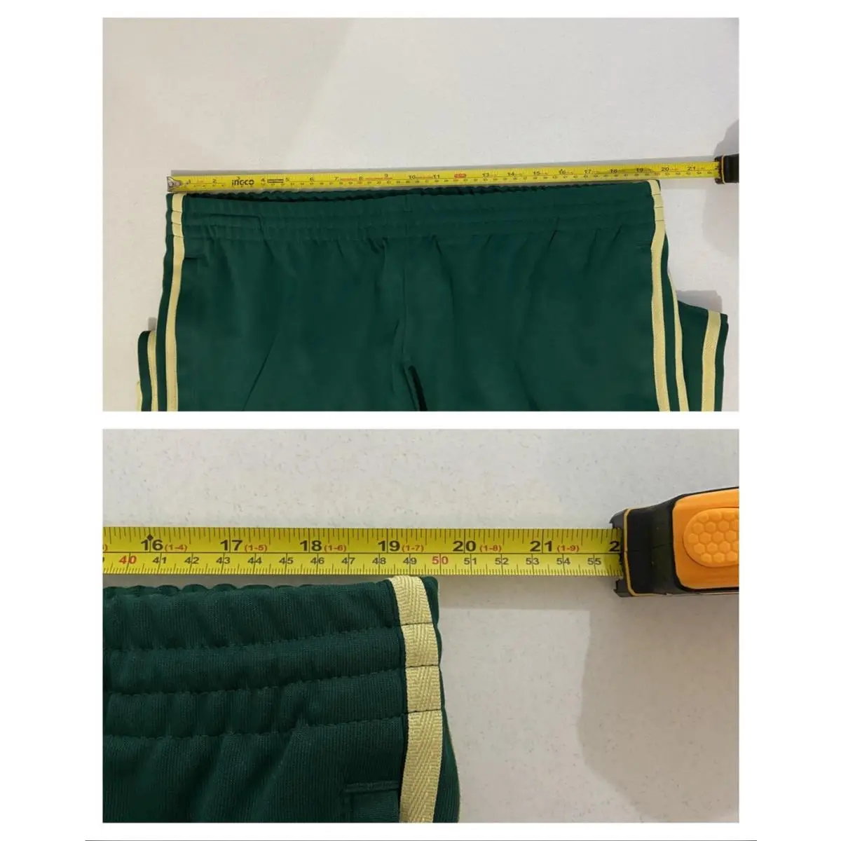 Adidas clothing - Collegiate Green Powder Yellow 10