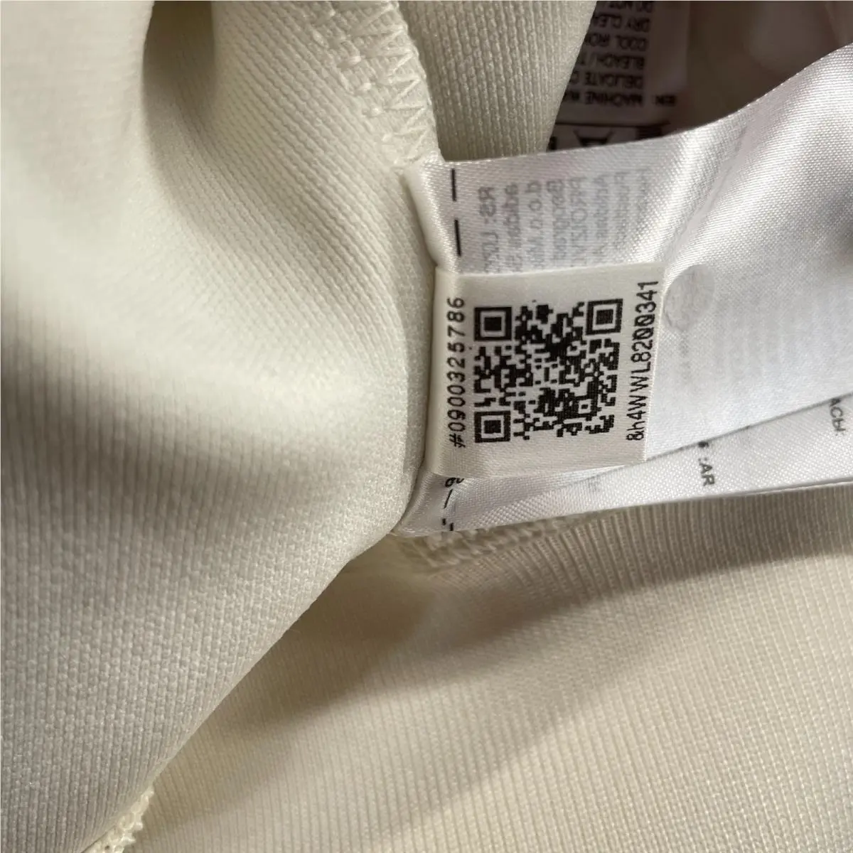 Adidas clothing - adidas by Stella McCartney Knitted Tracktop - JX9109 - Ivory 14