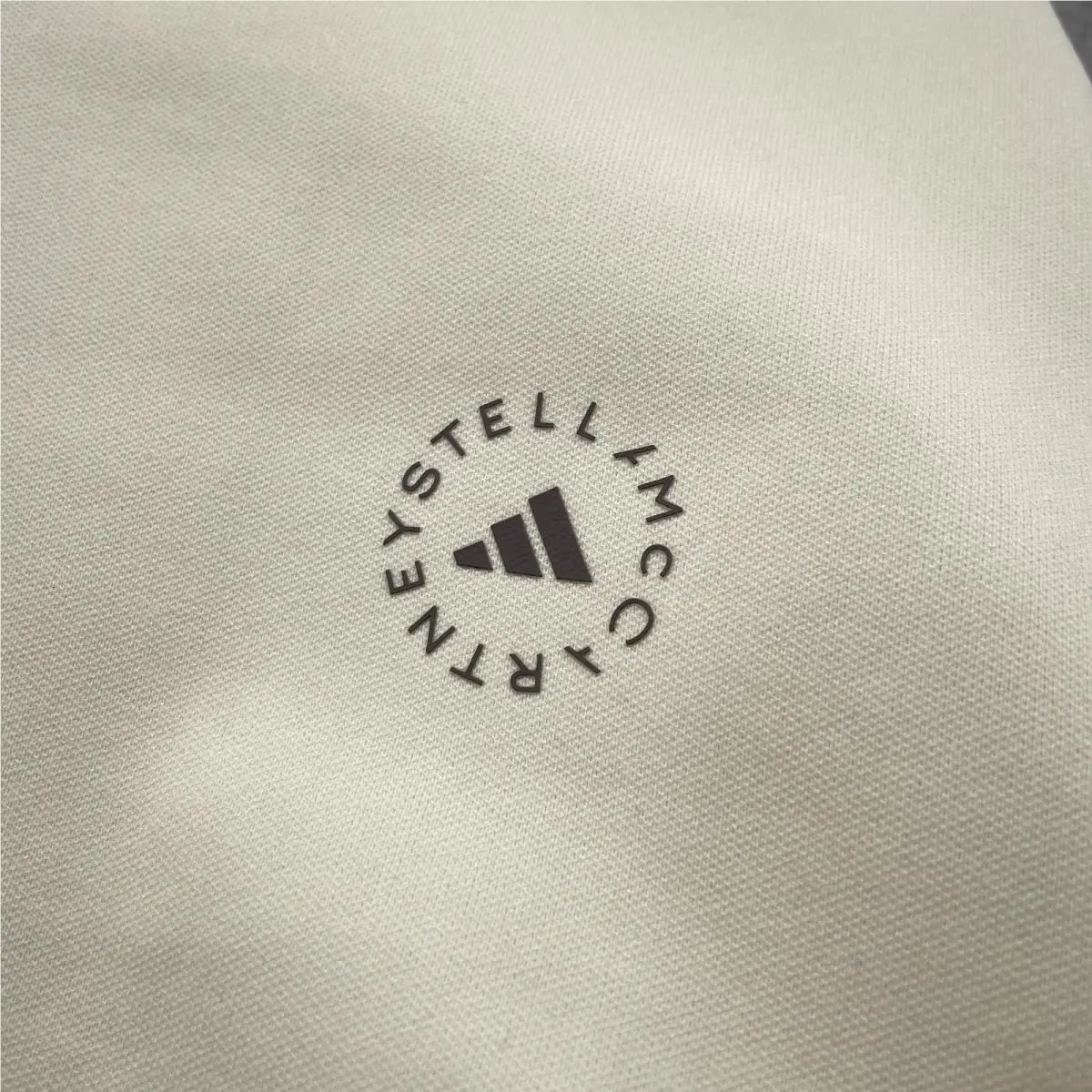 Adidas clothing - adidas by Stella McCartney Knitted Tracktop - JX9109 - Ivory 0