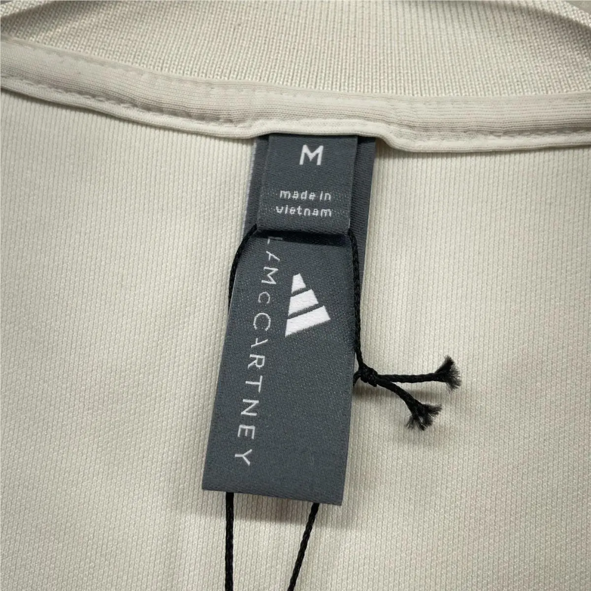 Adidas clothing - adidas by Stella McCartney Knitted Tracktop - JX9109 - Ivory 2