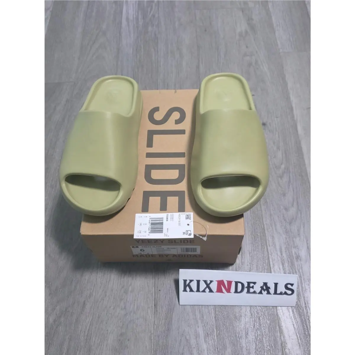 Adidas shoes - adidas Yeezy Slide - Yeezy Slide - FX0494 - Green (UPC: 191977154510) 0